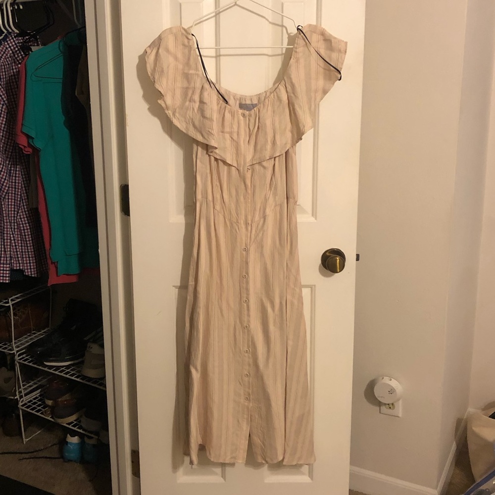 HM Silk Striped Dress